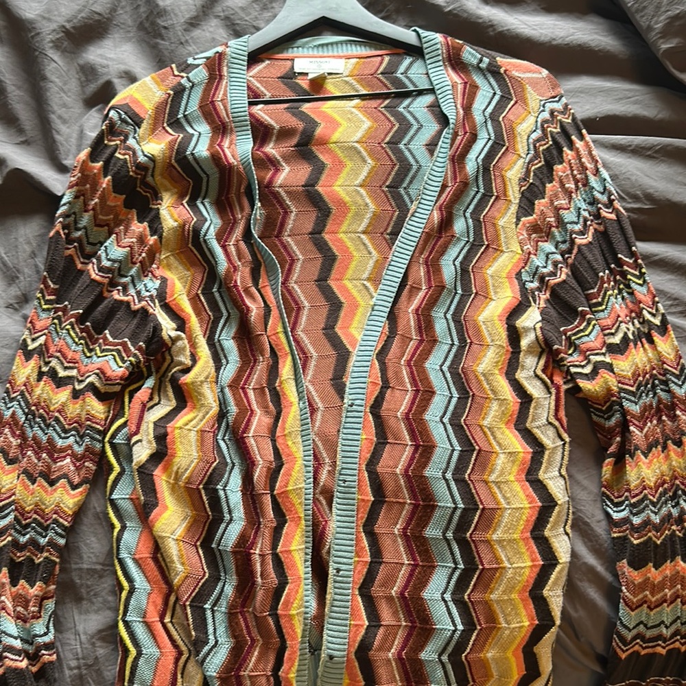 Missoni x Target striped cardigan 2xl